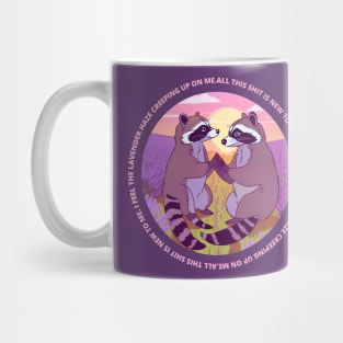 Sapphic Raccoons Mug